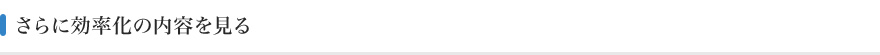 さらに効率化の内容を見る